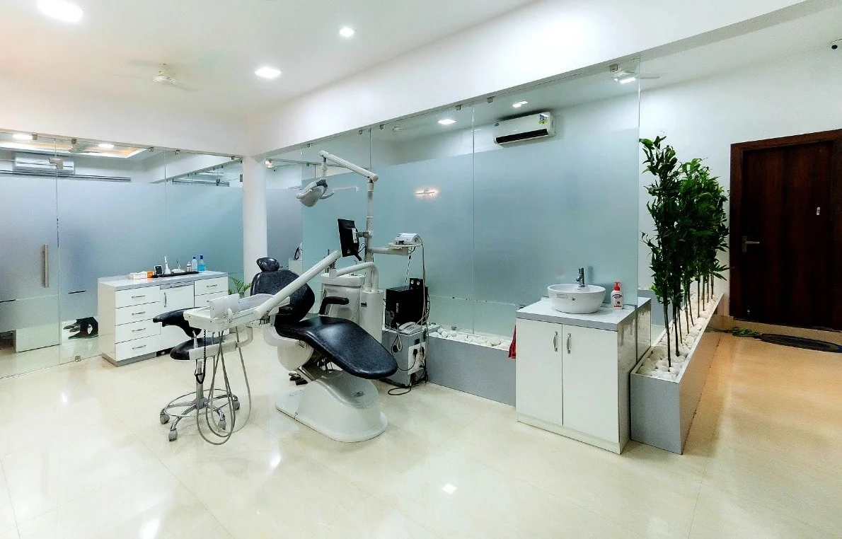 Modern dental treatment room at Perfect 32 Dental Clinic, Ranchi